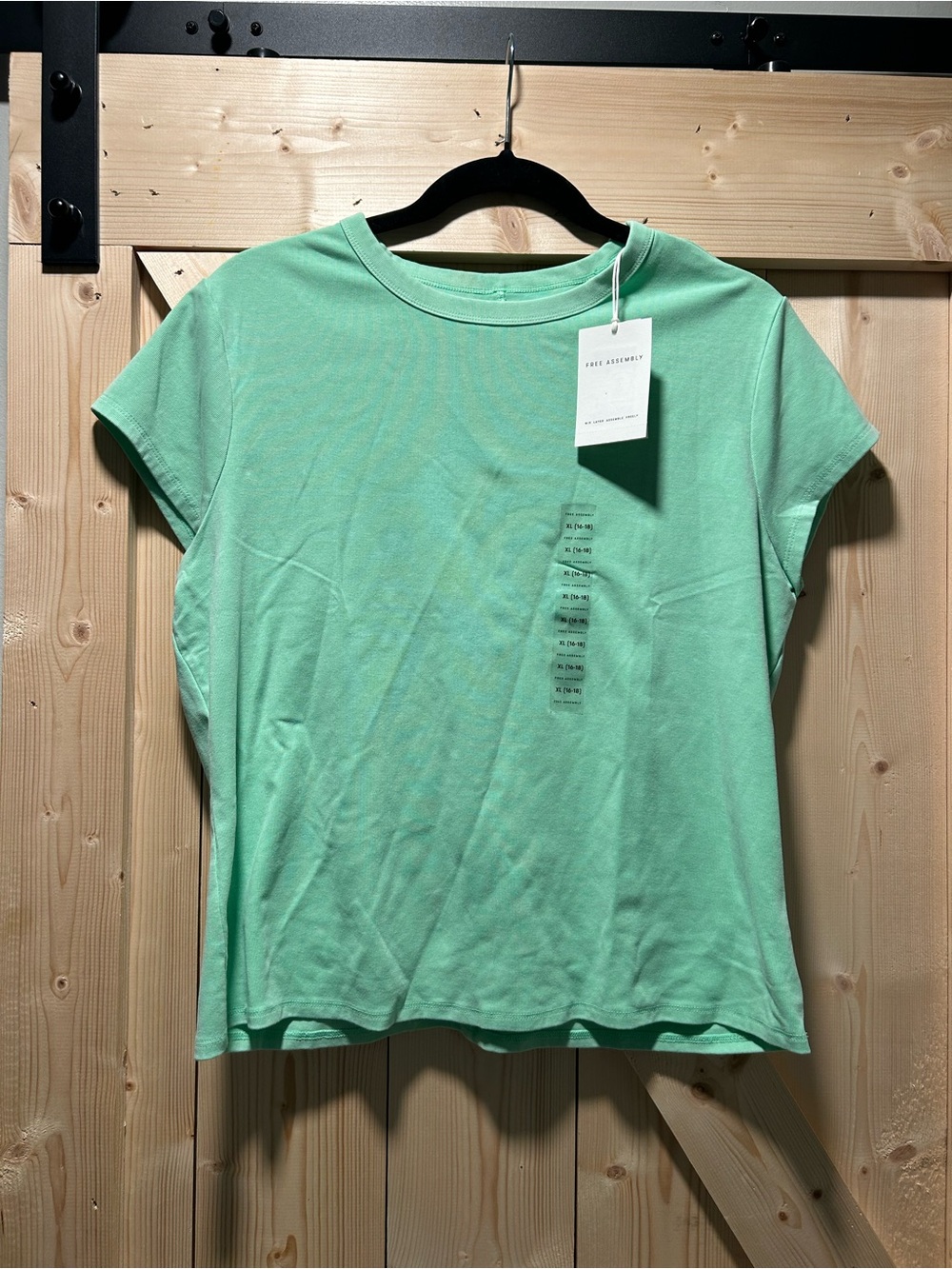 A New Day Mint Crewneck Short Sleeve Tee